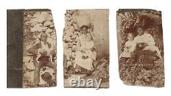 1890s African American Domestic Servants Children Dogs Portrait Photos