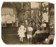 1910s African American Black Church Christmas Tree & Children Press Photo