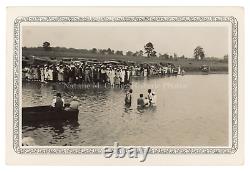 1930s African American River Baptism Shreveport LA Photos Museum Quality