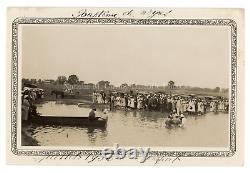 1930s African American River Baptism Shreveport LA Photos Museum Quality