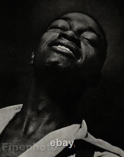 1933 Original CONSUELO KANAGA African American Male Negro Black Man Photo Art