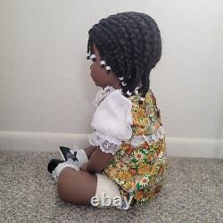 1994 VAL SHELTON 20 in African American Doll World Gallery Signed