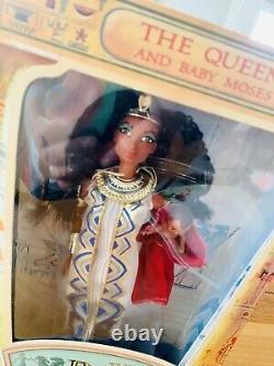 1998 Hasbro THE PRINCE OF EGYPT COLLECTION Lot Of 2 MOSES & THE Queen NEW IN BOX