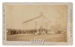 19thc African American Church Waltham MA Cabinet Photo