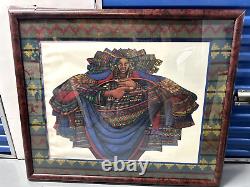 2 Large Charles Bibbs Limited Edition Lithograph African American