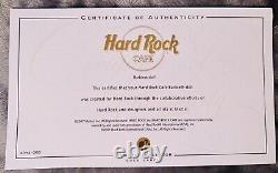 2007 HARD ROCK CAFE AA Barbie Doll withHRC Collector Pin Gold Label K7946 NRFB