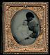 African American Nurse Holding White Baby Pre Civil War Photo Rare Antique South