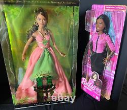 AKA Alpha Kappa Alpha Sorority Centennial Barbie Doll plus Bonus Doll Included