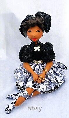 #Abayomi? #Africandolls #Blackdoll handmade ooak cloth doll