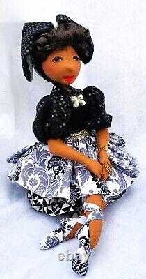 #Abayomi? #Africandolls #Blackdoll handmade ooak cloth doll