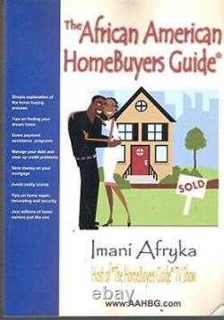 African American Homebuyers Guide Homebuying Information for Us VERY GOOD