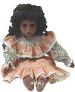 African American USA Artist Doll 18 Miche by M. Klosko Signed 1991 Porcelain NEW