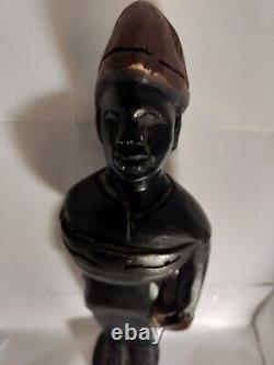 African Woman Hand Carved Sculpture