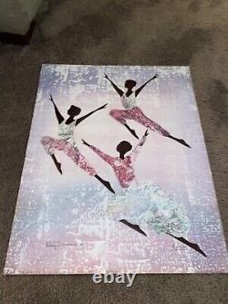 Ailey Dancers I Serigraph Marco African American Art Print 24x18