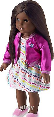 American Girl Truly Me Doll #80 with Brown Eyes, Textured Black Hair