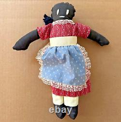 Antique African American Cloth Doll Southern Folk Art