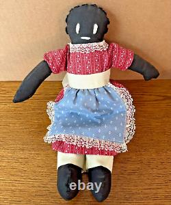 Antique African American Cloth Doll Southern Folk Art