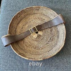 Antique Tribal Hand Woven Basket Large! African Native American Berry 17