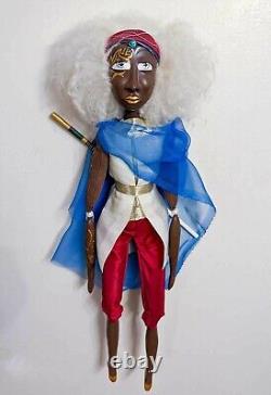 Art Doll OOAK Handmade Black African American Folk Clay Sculpture Melandolly