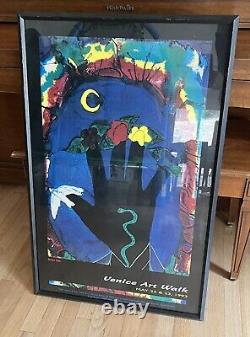 BETYE SAAR African American Artist Original Signed Venice Art Walk Poster 1993