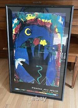 BETYE SAAR African American Artist Original Signed Venice Art Walk Poster 1993