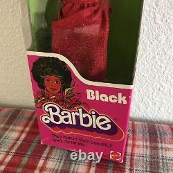 BLACK BARBIE, ORIGINAL 1979 IN BOX, No. 1293, SHE'S BEAUTIFUL! SHE'S DYNAMITE