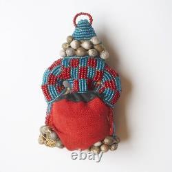 Bamileke Cameroon Ethnic Fertility Beaded Doll Handmade Original Vintage D130