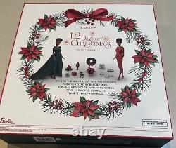 Barbie 12 Days Of Christmas Very Limited AA Holiday Set Mattel