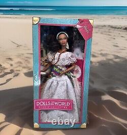 Barbie, Brazil, Pink Label, Passport DOTW African-American Doll w Afro