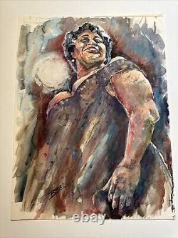 Black Americana Portrait Painting African American Woman Female Model By Bell