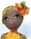 Black Dark Complexion African American Handmade Ooak Cloth Doll. Francis No. 368