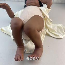 Bonnie Brown 19 Hyper Realistic Vinyl & Fabric Soft Body Baby Doll AA Ethnic