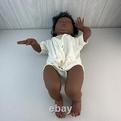 Bonnie Brown 19 Hyper Realistic Vinyl & Fabric Soft Body Baby Doll AA Ethnic