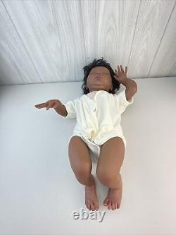 Bonnie Brown 19 Hyper Realistic Vinyl & Fabric Soft Body Baby Doll AA Ethnic