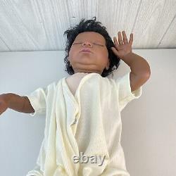 Bonnie Brown 19 Hyper Realistic Vinyl & Fabric Soft Body Baby Doll AA Ethnic