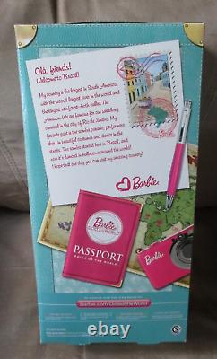 Brazil Passport Dotw Barbie Nrfb W3445