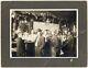 C. 1900 Integrated Saloon Interior With Black African American Patrons Rare Photo