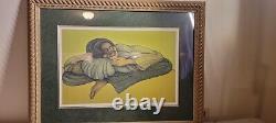 Charles Bibbs Mother chid Limited Edition 12/50 African American Art rare