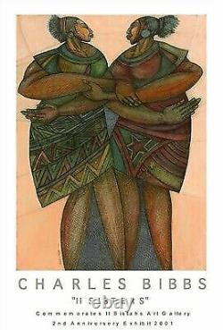 Charles Bibbs TWO SISTERS Limited Edition African American Art Prints