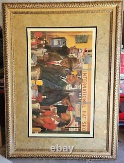 Commerce Street By Ernest Watson African American Culture Art Framed Gift