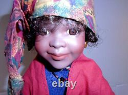 Daddy's Little Girl Original Vintage Unbranded Doll Includes Stand