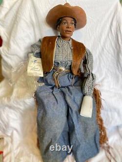 Daddy's Long Legs SWEET SAVANNAH 24 Resin 1996 Ethnic Doll Karen Germany