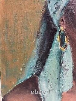 Dorothy C Neal African American Portrait Nicolai Fechin Student Oil Painting