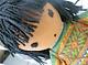Ethnic Ish-kern Degrazia Cloth Doll Dark Skin Native American Signed & Numbered