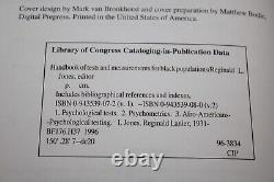 Handbook of Tests and Measurements for Black Populations 2 Volume SET HC 1996