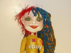 Handmade cloth art doll