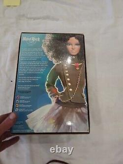 Hard Rock Cafe African American Gold Label Barbie Doll 2007 Mattel #K7946