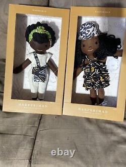 HarperIman Handmade Linen Doll Petite Collection RAE & YUMI