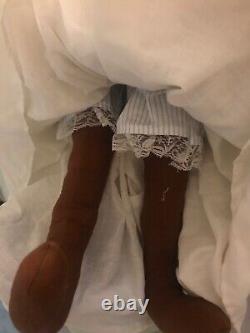 Jamacia Cloth Doll, 36 Tall From Jamacia, Orginal Owmer