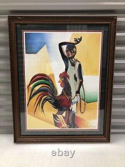 Jim Wider Chicken George's Quest for Freedom Signed Lithograph African American